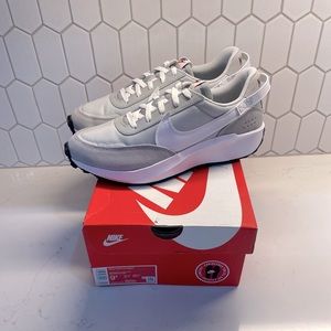 NEW Nike Waffle Debut - Grey Fog/white 9.5 Mens